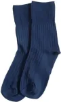 Navy blue school socks