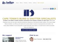 Indigo Blinds & Shutters's website