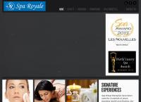 Spa Royale's website