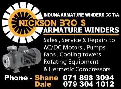 Nickson Bros Armature Winders