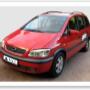 6-seater mini van Opel Zafira