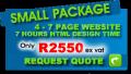 Small Website Design Package