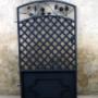 Wrought iron gate