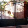 Wrought iron gate