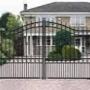 Wrought iron gate