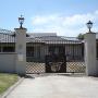 Wrought iron gate