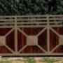 wooden gate