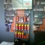 ROCOL Display stand at counter