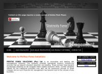 Peritus Forex Solutions's website