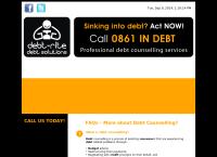 Debt-Rite Debt Solutions's website