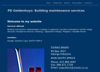 Pd Geldenhuys -- Building Maintenance Services