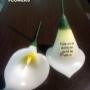 Lily Flower Candles(Hand Carved)