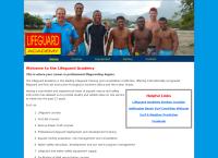 Lifeguard Academy's website