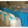 baby shower blue & cream