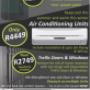 Aircon price, Gate motor price, trellis door price