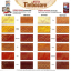 TIMBACARE COLOUR CHART