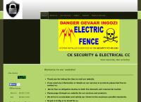 Ck Security & Electrical CC's website