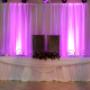 Draping of table
