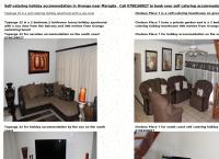 Self catering holiday accommodation by the sea 0798168027