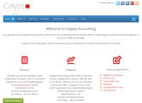 Calypso Accounting's website