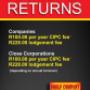 Annual returns