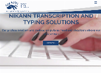Nikann Transcription and Typing Solutions's website