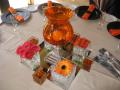 Wedding Flowers, glass vases, mirror boxes, candelabra's, candles in crystal, underplates and more.