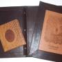 Custom Made Leather Menu's