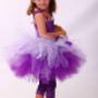 Fairy dress in lilac and purple