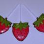 Strawberry lollies