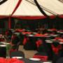 Full marquee draping