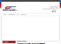 Gt Salvage Spares's website