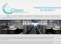 Weclean Professional Cleaning Solutions's website