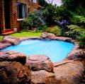 Swimming pools and Rock pools.