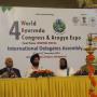 Dr attending international Ayurveda congress