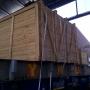 Crate on low bed