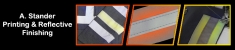 A. Stander Printing and Reflective Finishing