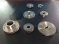 Machined gear and shaft