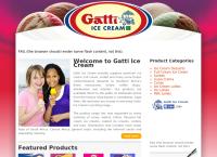 Gatti Ice Cream Pretoria Factory Shop's website