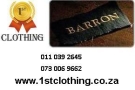 Barron Clothing @ 1st Clothing