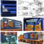 Skid mounted pump and sump units