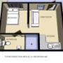 One bedroom unit