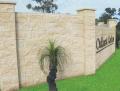 Boundary Wall, Block, Brick, Crete Block, Cement Block, Sandstone, Split face brick