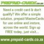 Blacklisted Credit Cards Prepaid South Africa