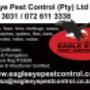 Eagle Eye Pest Control Business Card