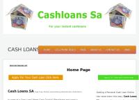 Cashloanssa's website