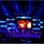 LED Mesh screen example