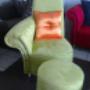 Princess High back- Lime Suede