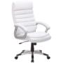 White leather executive chair @ R1999.00