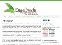 Engelbrecht Employment Law Professionals's website